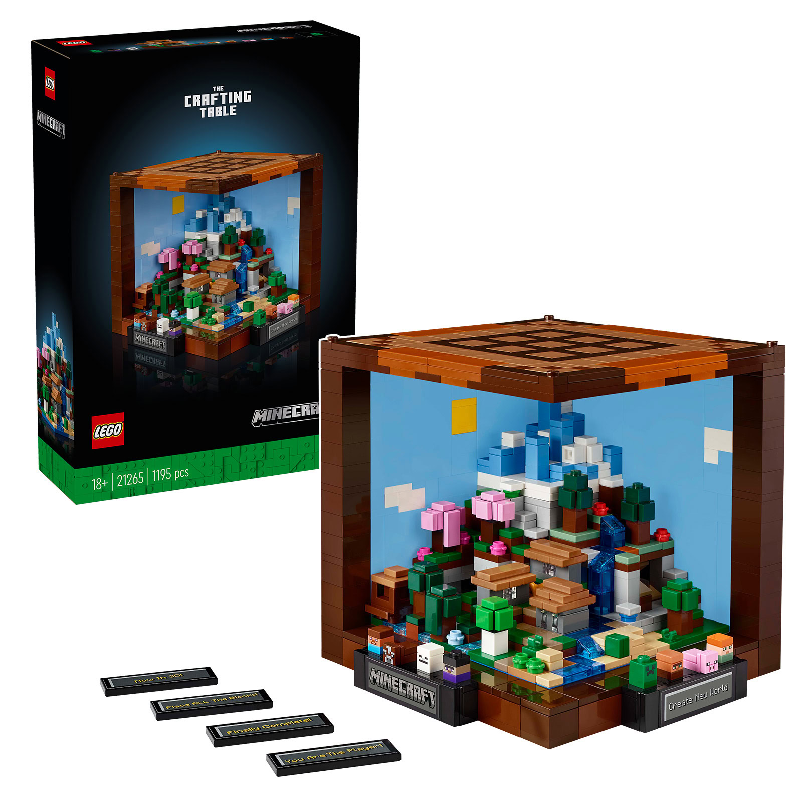 ▻ New LEGO Minecraft 2024: set 21265 The Crafting Table is online